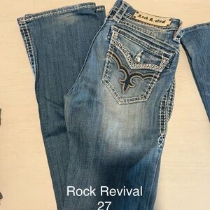 Rock Revival Women's Boot Cut Jeans in Blue